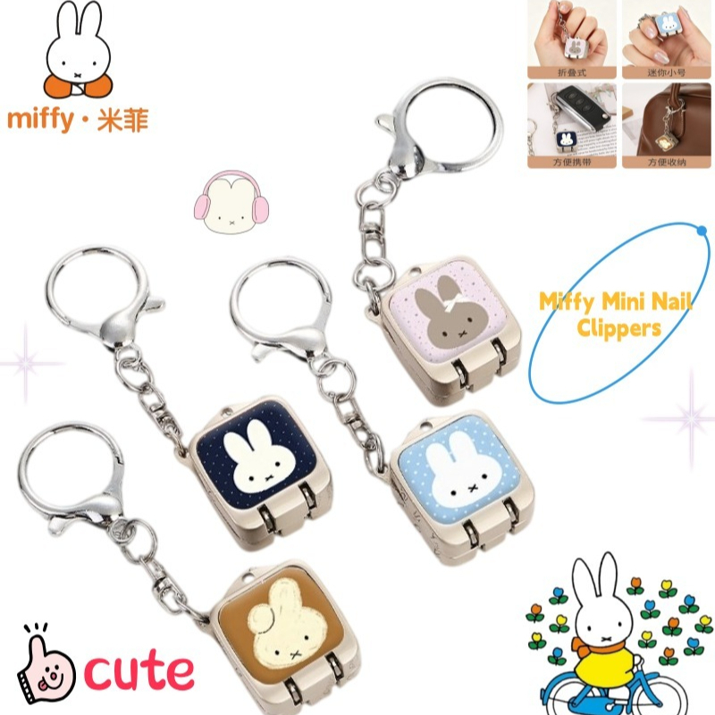 Nail Art Quirky - Leuke cartoon Miffy Bunny nagelknipper, mini
