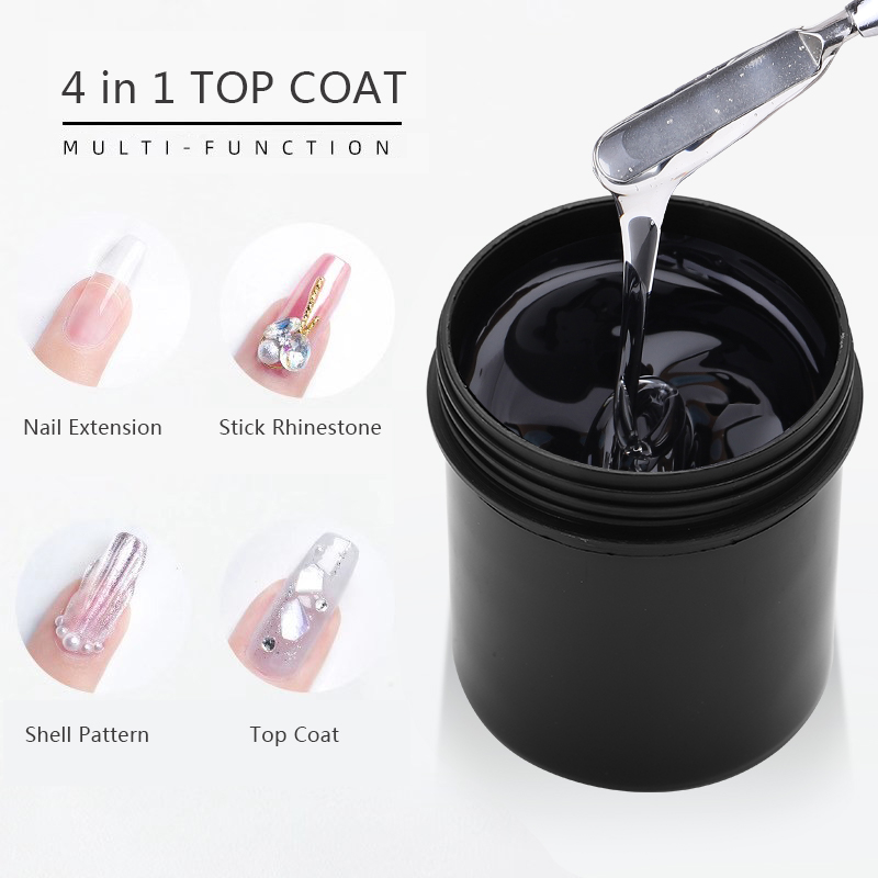 Gel Top Coat - MSHARE 150ML Steentjes Top Coat Geen