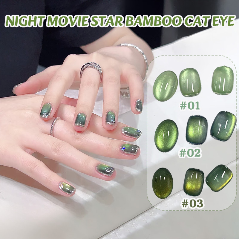 Nail Art Trend 2026 - ZH 1 STUKS Zomer Nacht Schaduw