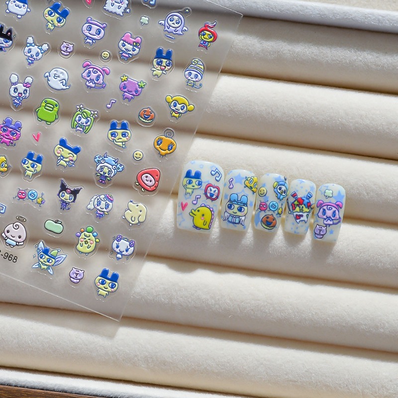 Nail Art Quirky - Nieuwe elektronische huisdier Mamachi Kuchipachi 3D
