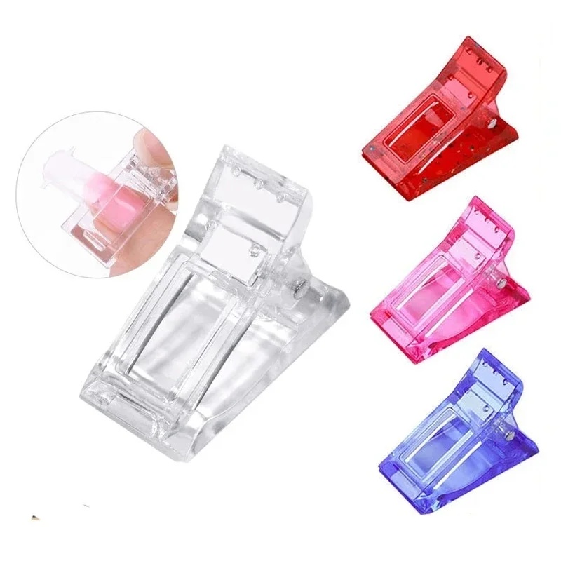 Nail Art Extension - 10/20 stuks nagelclip acryl nagel plastic