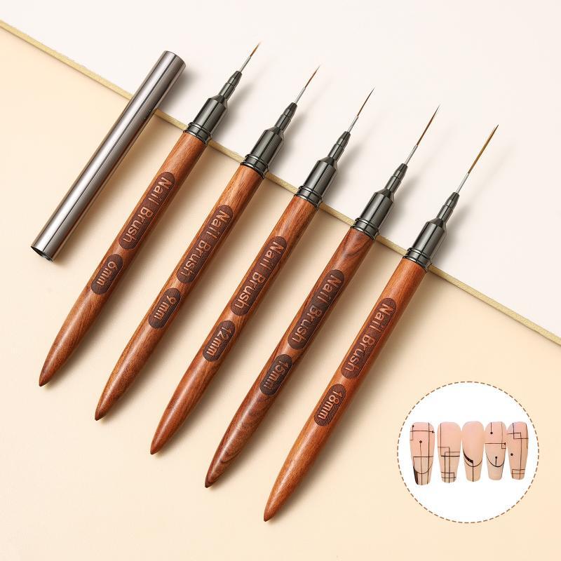 Nagelkunstborstelset met houte - Nail Art Brush Set recensie en prijs