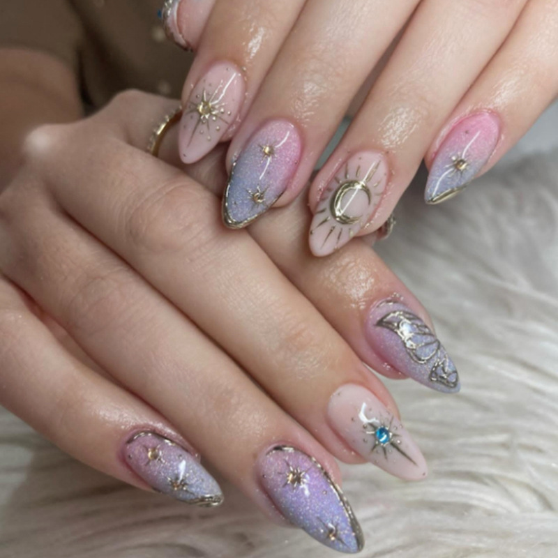 24 stuks vergulde Starlight st - Nail Art Quirky recensie en prijs