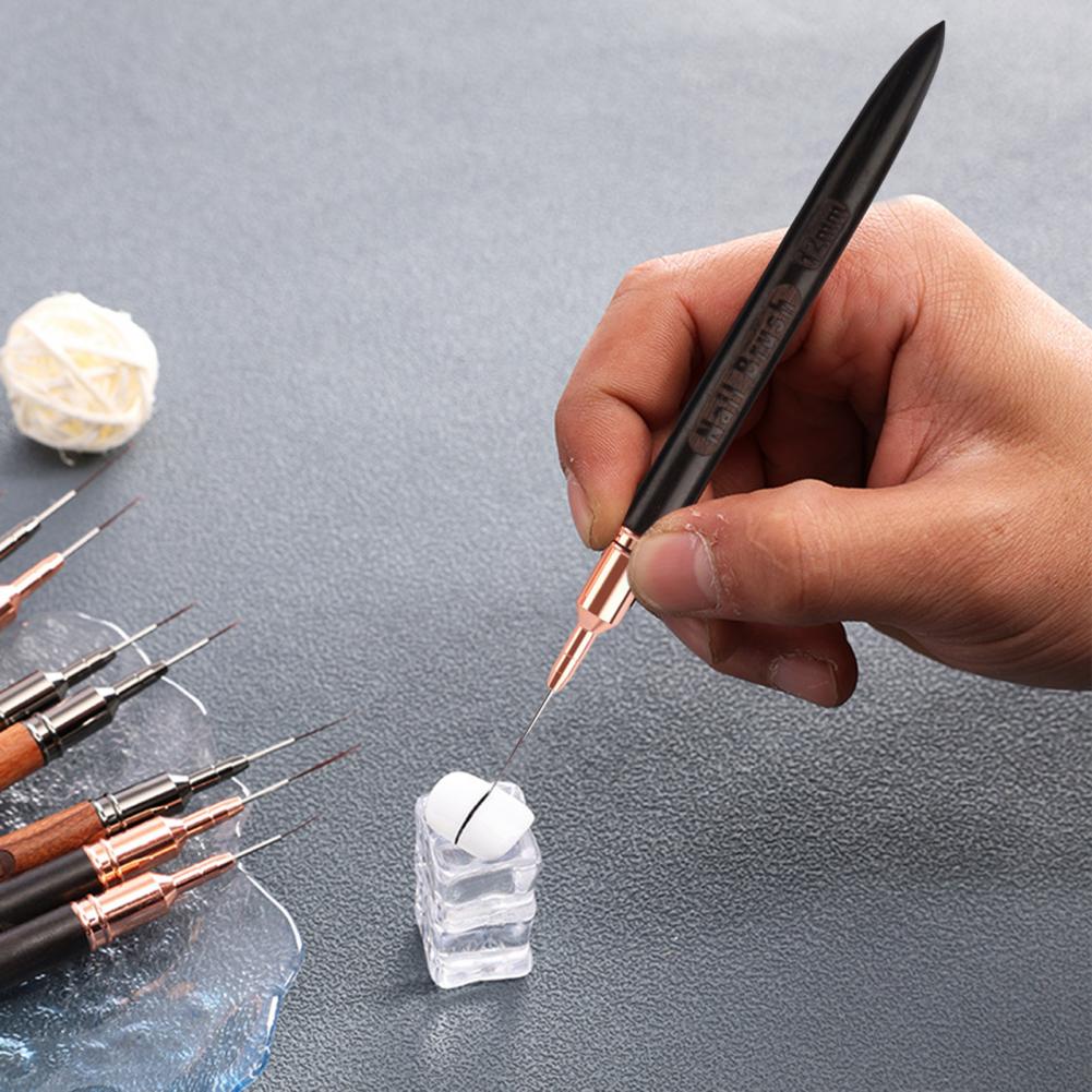 Fijne Detail Nagelkwast 6/9/12 - Nail Art Brush Set recensie en prijs