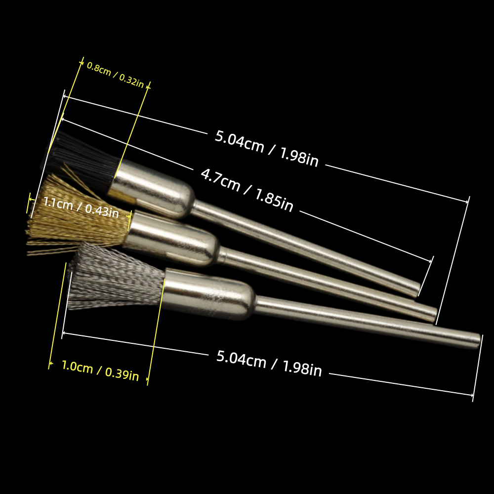 3-delige nagelboor reinigingsb - Nail Art Brush Set recensie en prijs
