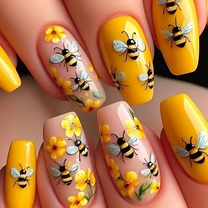 24 stuks Nude opzetnagels, kor - Nail Art Glitter recensie en prijs