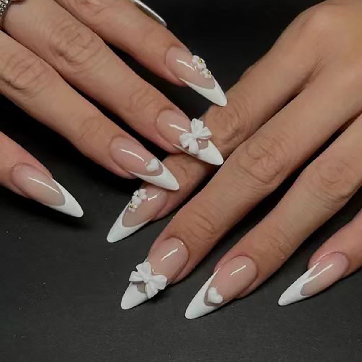 24 stks mode strass druk op na - Nail Art Quirky recensie en prijs