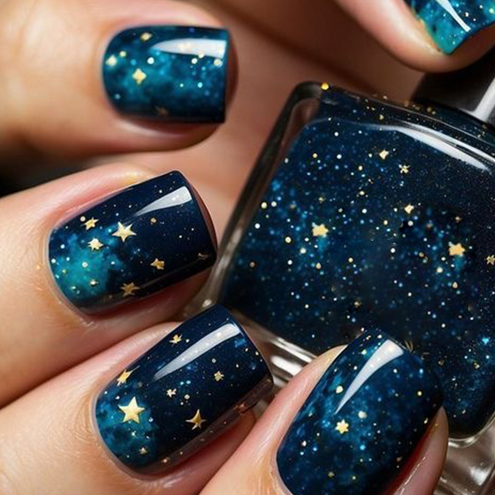 24 stuks kleurrijke Aurora Sta - Nail Art Full Design recensie en prijs