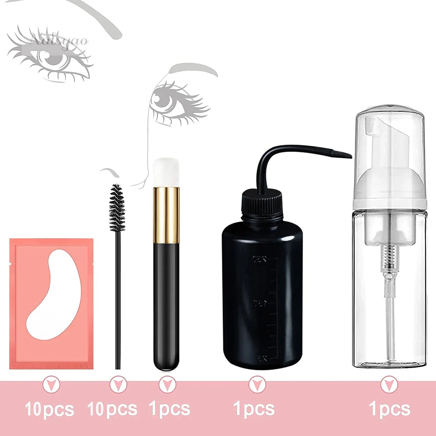 Reinigingsset voor wimperexten - Nail Art Extension recensie en prijs