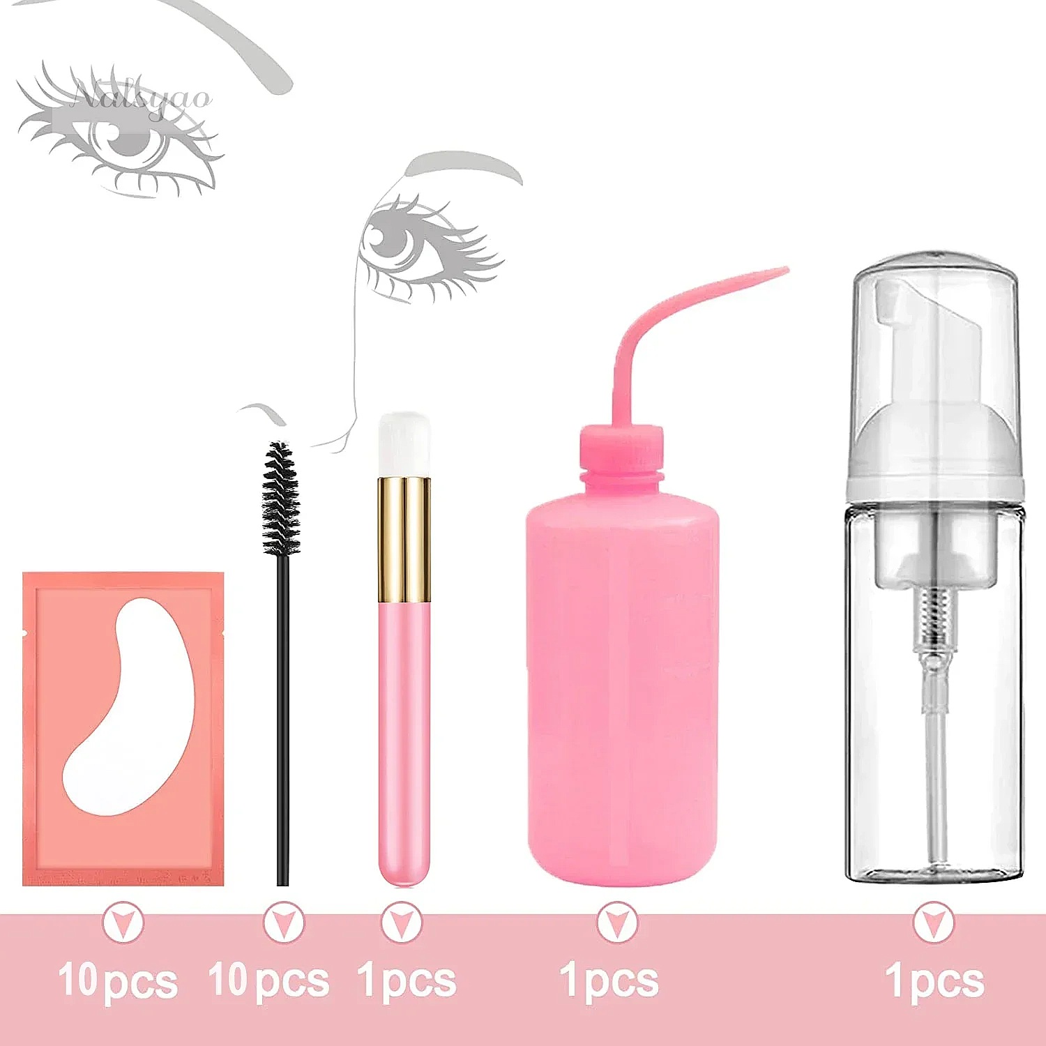 Reinigingsset voor wimperexten - Nail Art Extension recensie en prijs