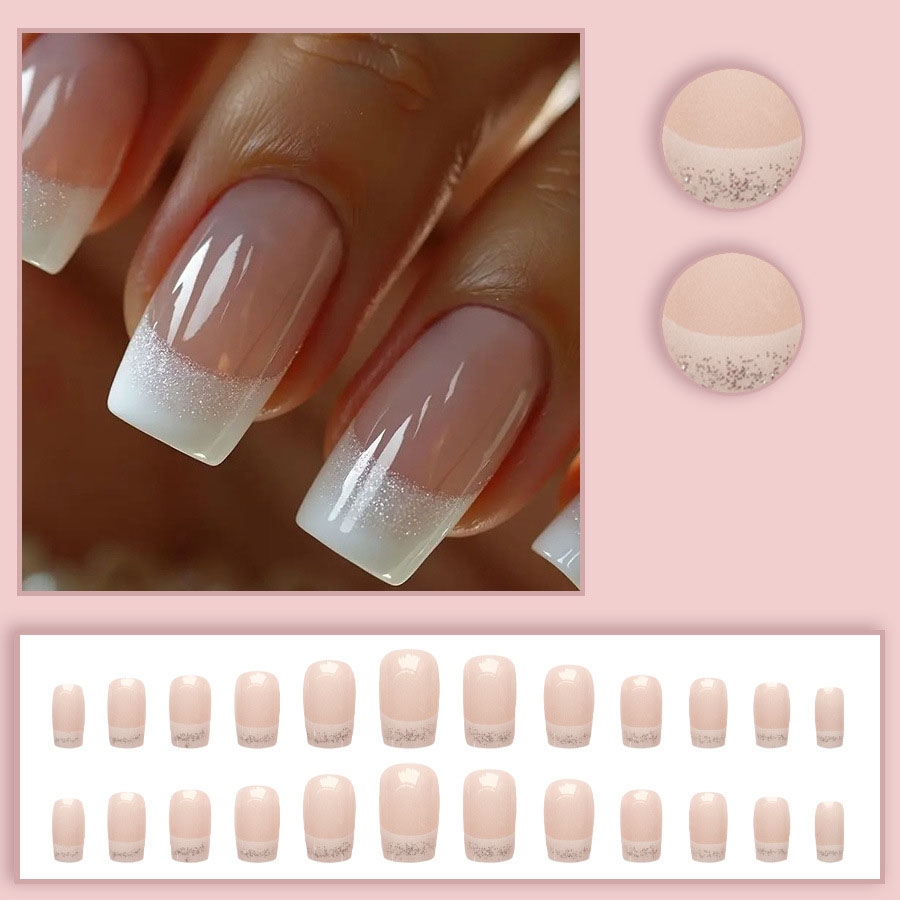24 stuks/set Medium Vierkante  - Nail Art Glitter recensie en prijs