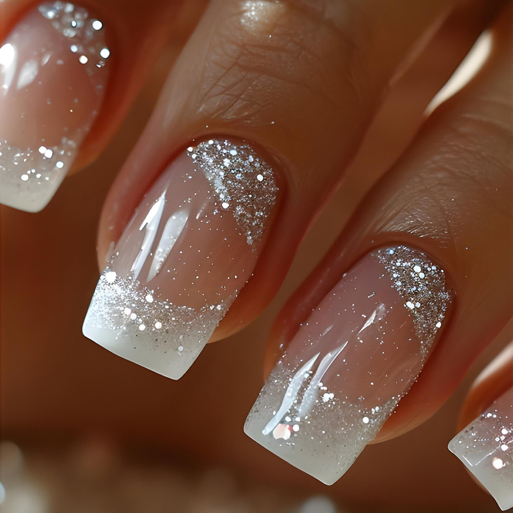 24 stuks/set Medium Vierkante  - Nail Art Glitter recensie en prijs