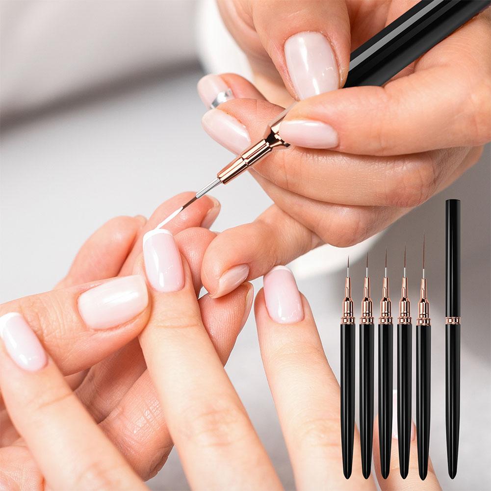 5-delige nagelkunst liner pens - Nail Art Brush Set recensie en prijs