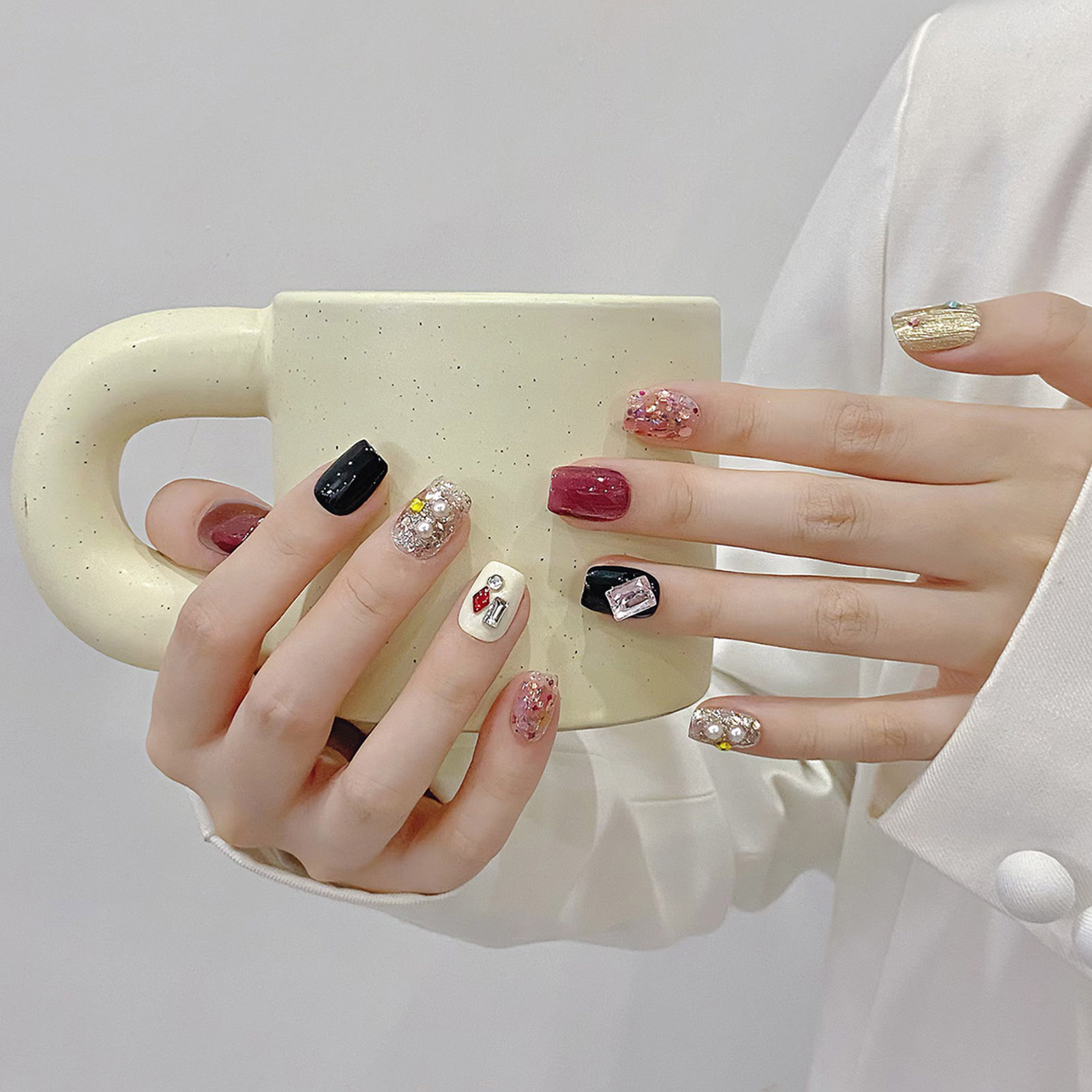 Handgemaakte Pers Op Nagels Gl - Nail Art Glitter recensie en prijs