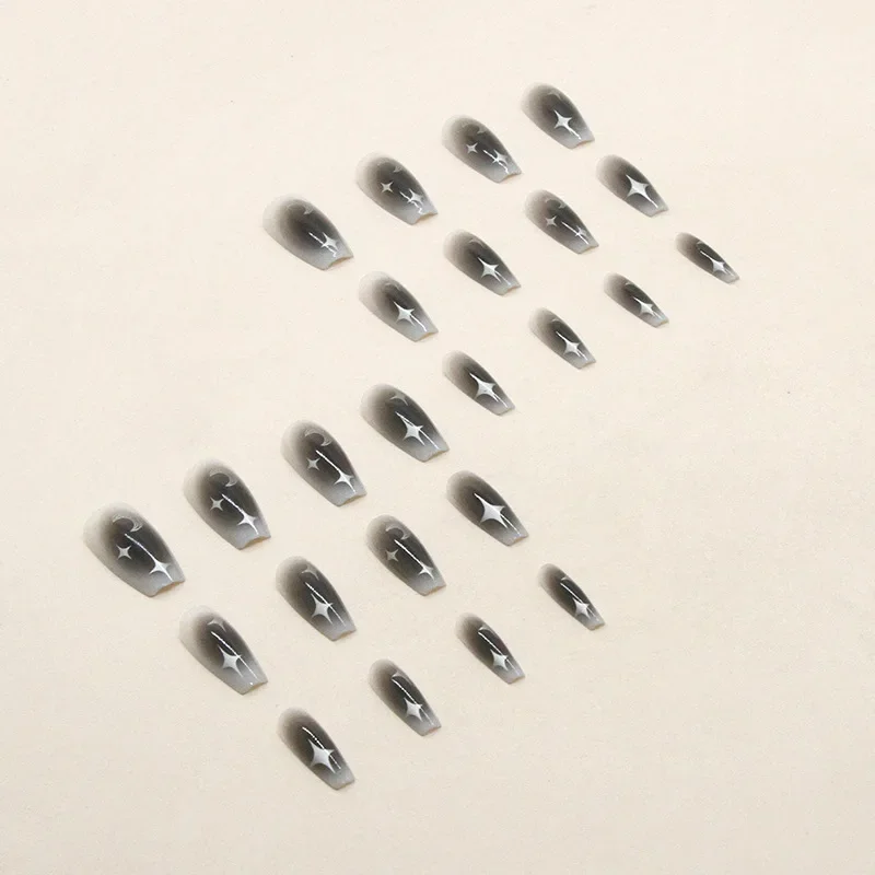 24 stks/set Dark Spice Wearabl - Nail Art Full Design recensie en prijs