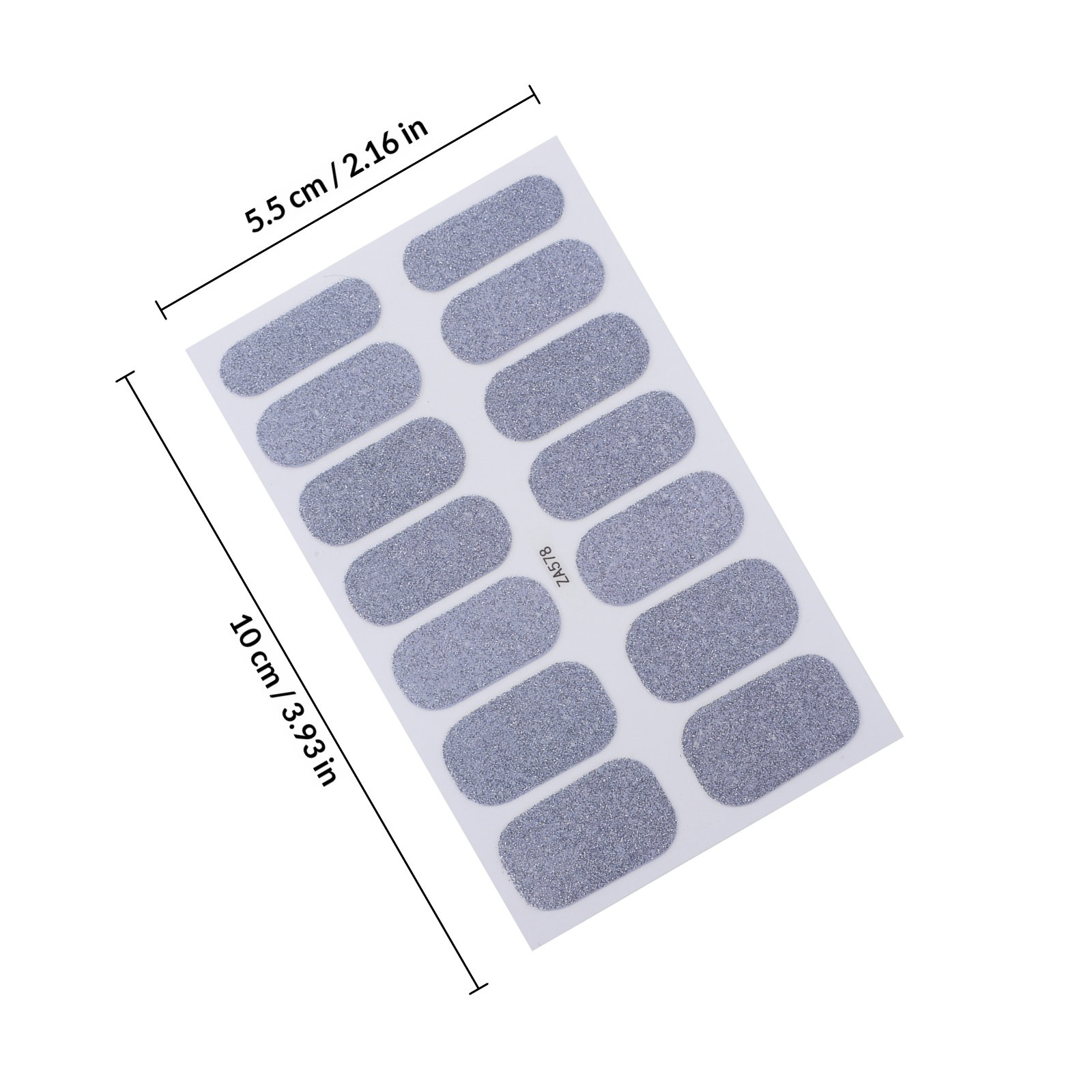 5 vellen nagelstickers met cre - Nail Art Full Design recensie en prijs