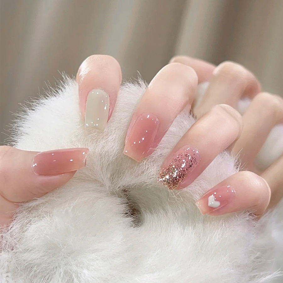 24 stks/set Korte Medium nepna - Nail Art Glitter recensie en prijs