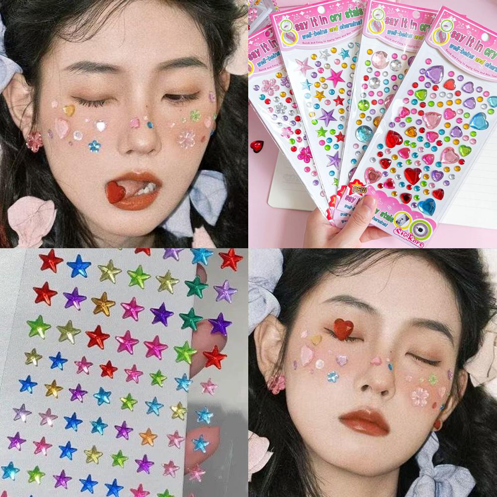 Zelfklevende gezichtssteentjes - Nail Art Quirky recensie en prijs