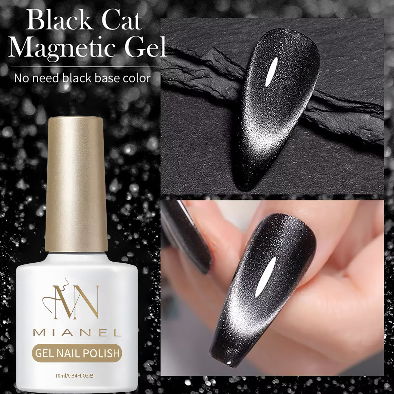 MIANEL 10ML 2026 Nieuwe Zwarte - Nail Art Trend 2026 recensie en prijs