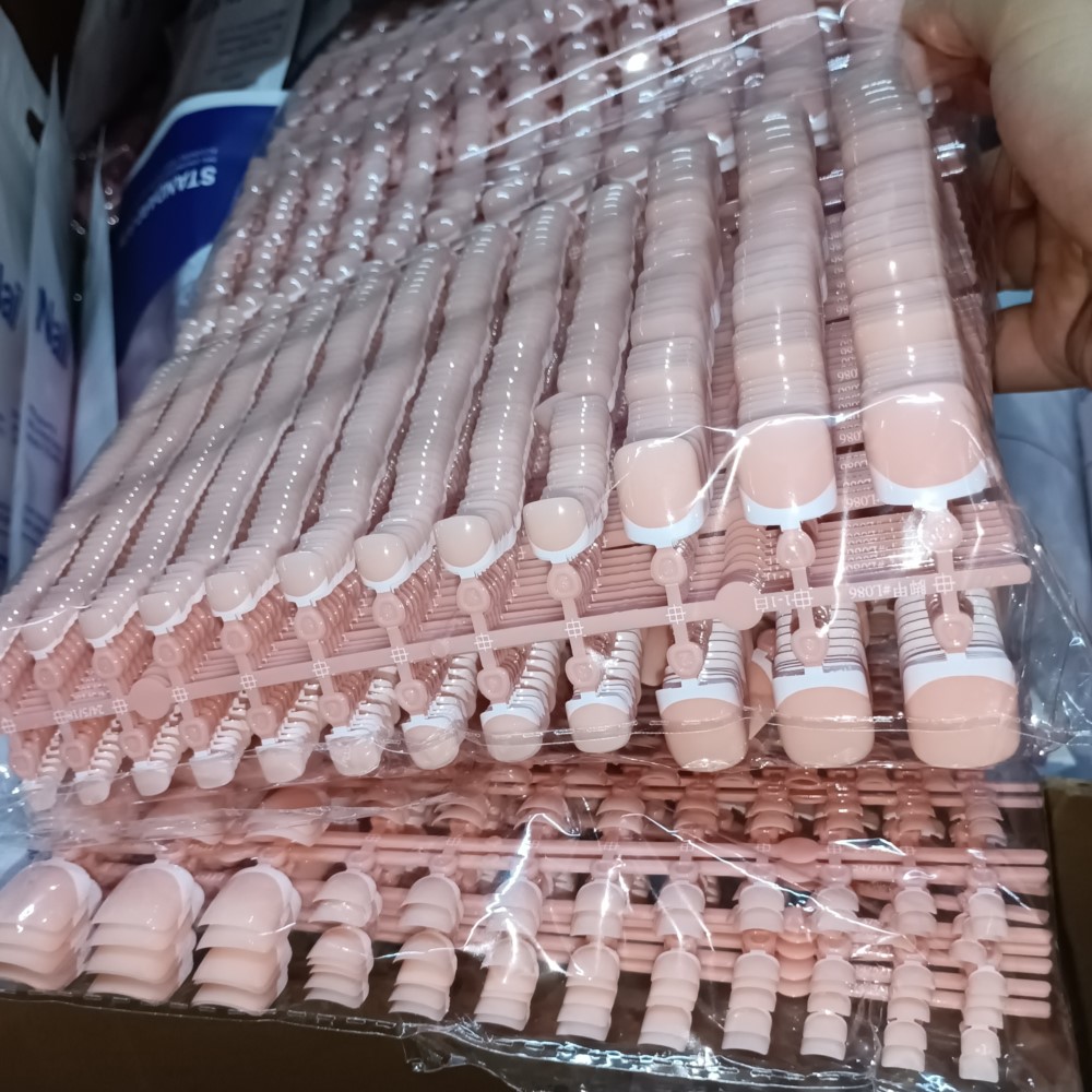 120 stuks vierkante teennagelt - Nail Art Extension recensie en prijs