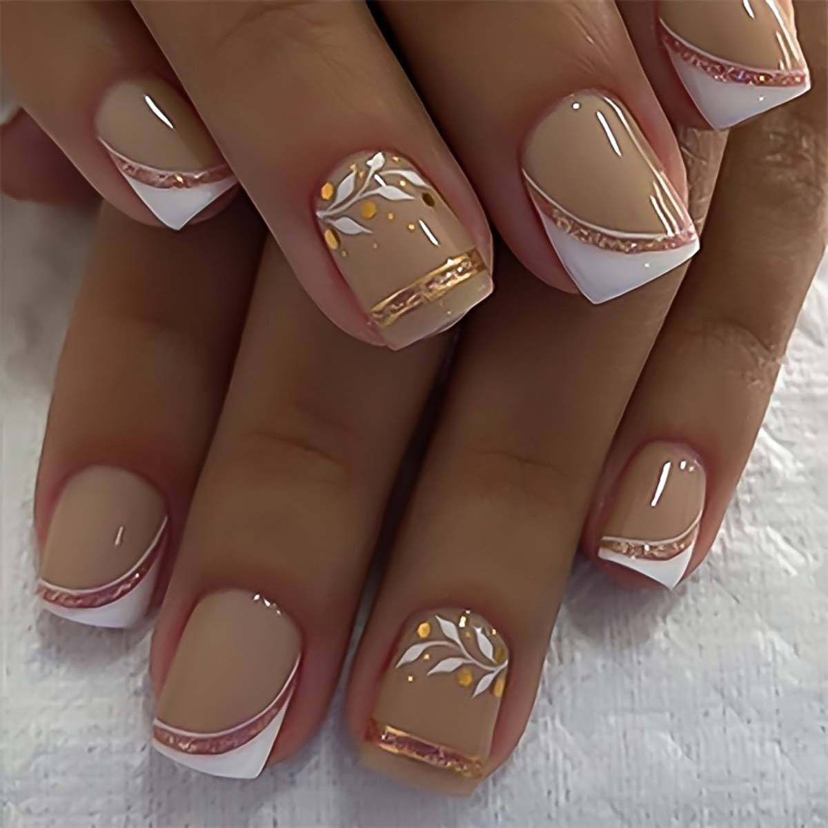 Korte medium nepnagels voor vr - Nail Art Glitter recensie en prijs
