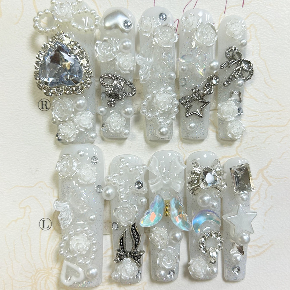 10 stuks schattige Jirai Kei w - Nail Art Glitter recensie en prijs