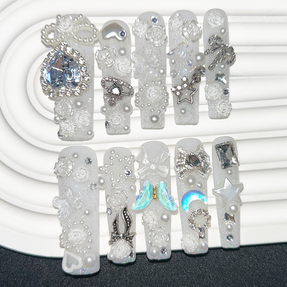 10 stuks schattige Jirai Kei w - Nail Art Glitter recensie en prijs