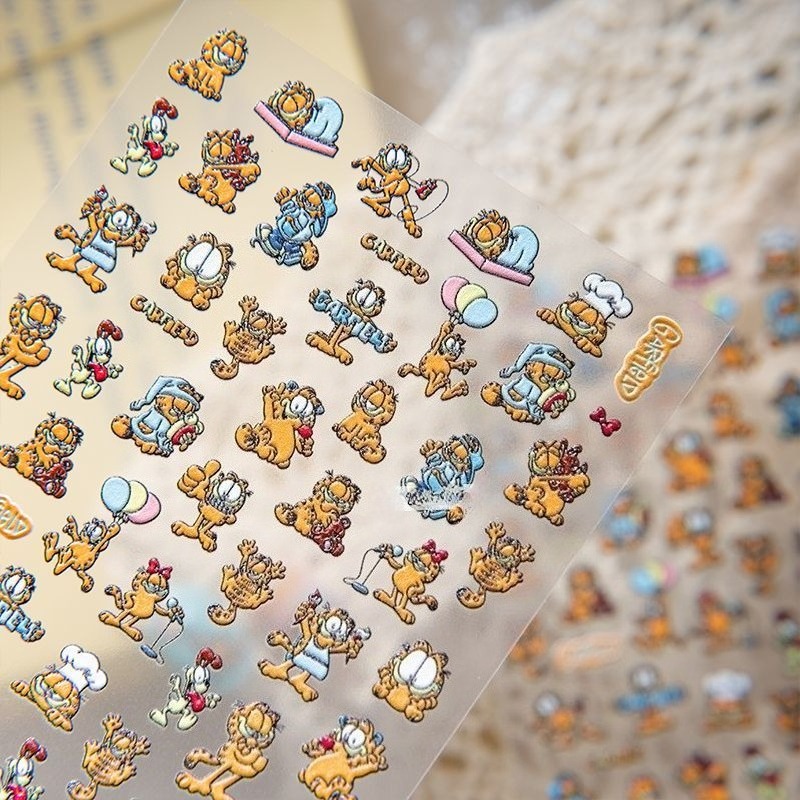 Nieuwe Garfield Nail Art Stick - Nail Art Quirky recensie en prijs