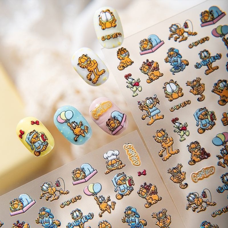 Nieuwe Garfield Nail Art Stick - Nail Art Quirky recensie en prijs