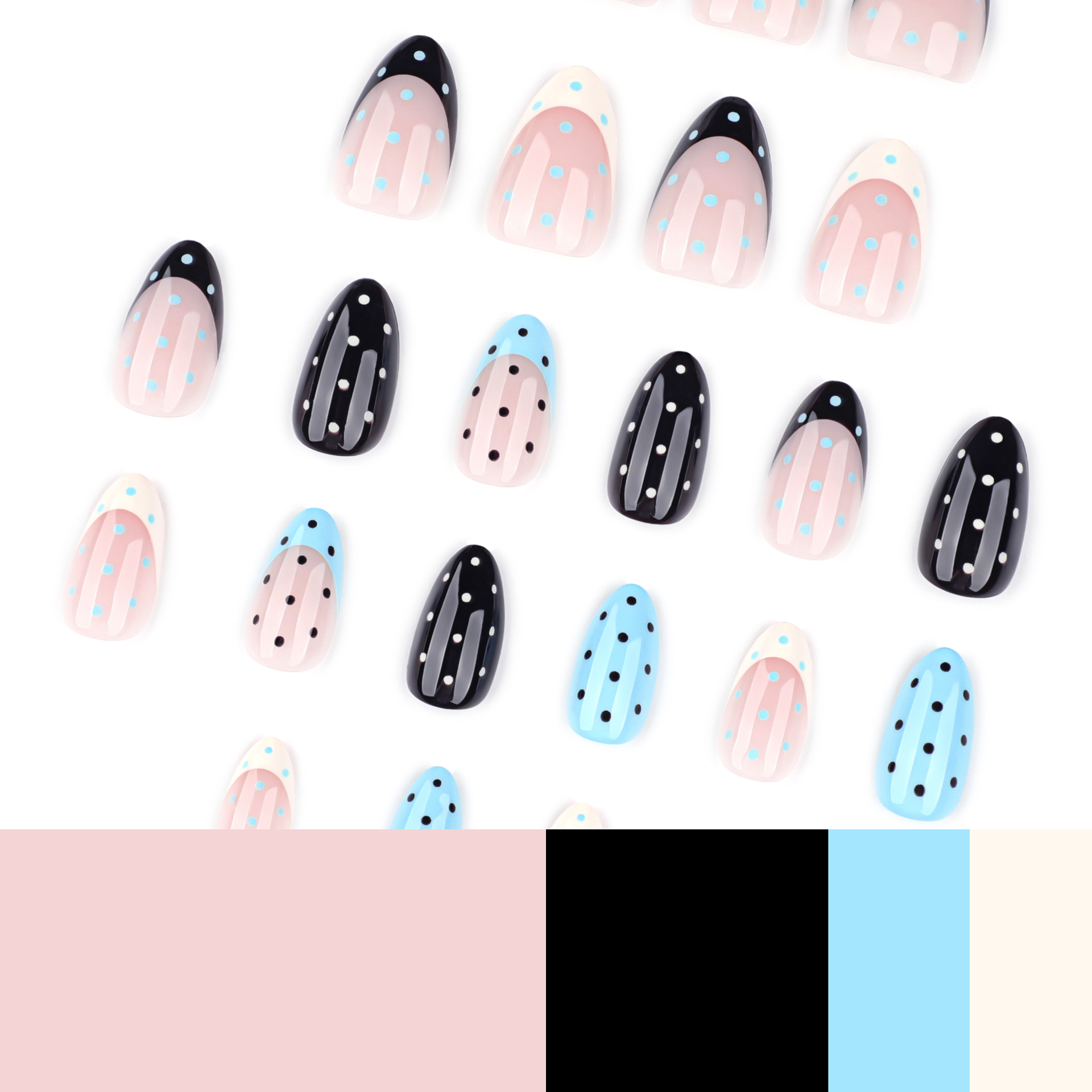 Medium nepnagels voor dames, m - Nail Art Full Design recensie en prijs