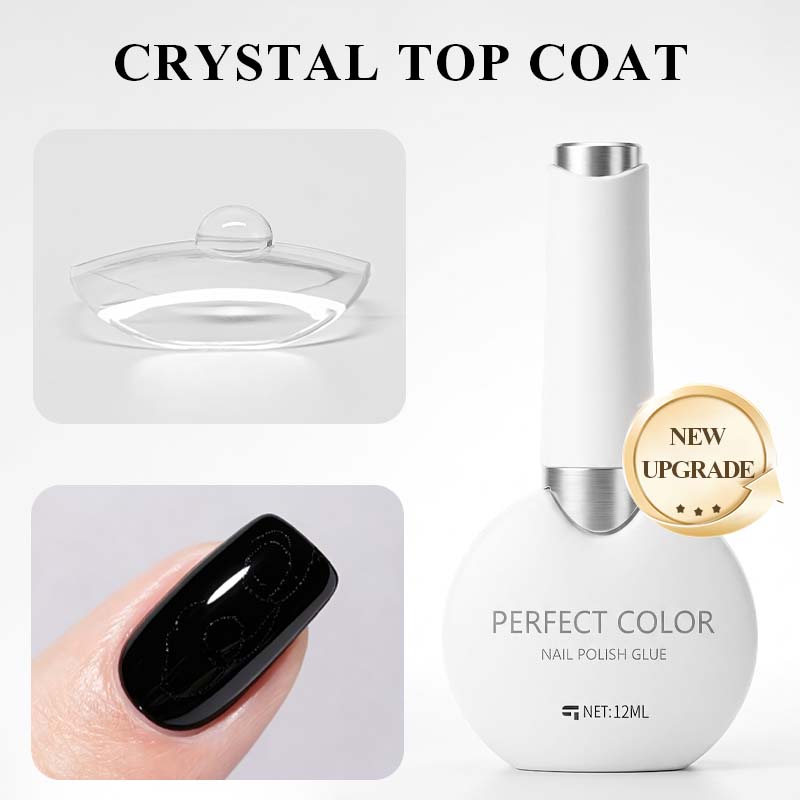 PERFECTE KLEUR Crystal Top Coa - Gel Top Coat recensie en prijs