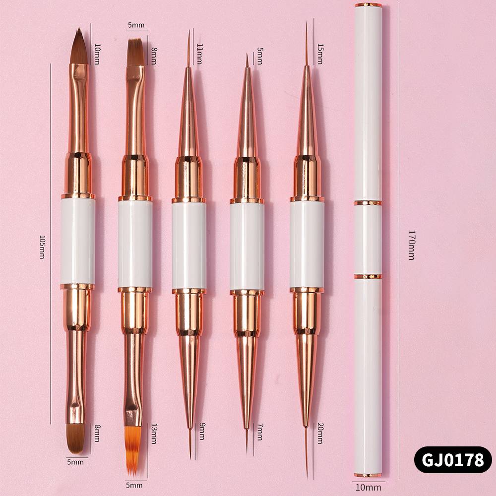 Dubbelzijdige acryl nagelkunst - Nail Art Brush Set recensie en prijs