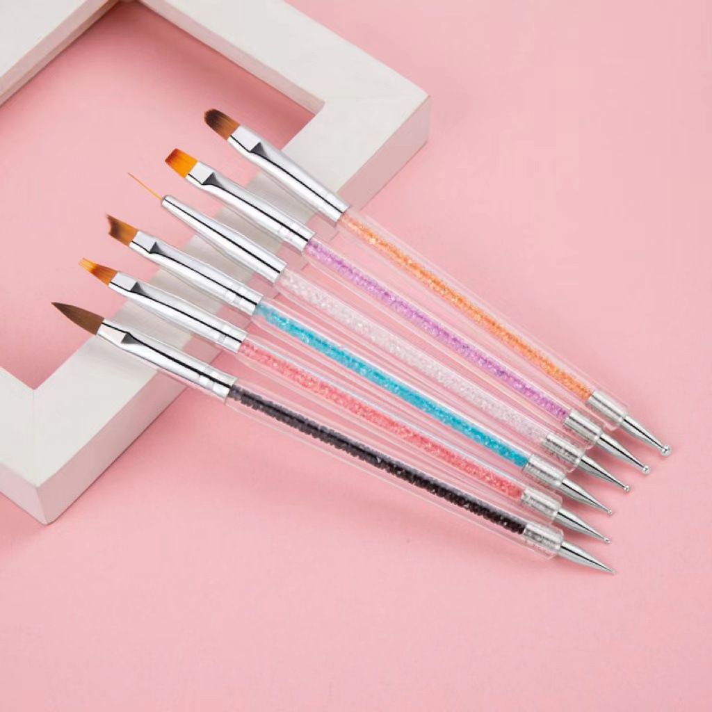 Dubbelzijdige acryl nagelkunst - Nail Art Brush Set recensie en prijs