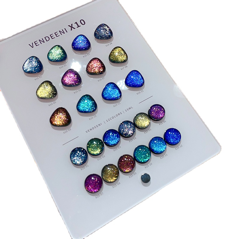 VENDEENI 18 Kleuren 12 Kleuren - Nail Art Glitter recensie en prijs